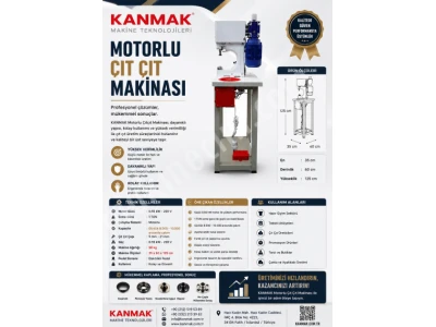 Motorlu Kuşgözü Çakma Makinesi