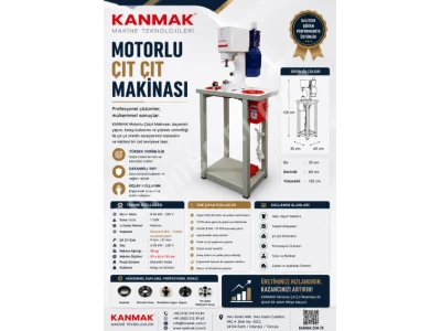 Motorlu Kuşgözü Çakma Makinesi