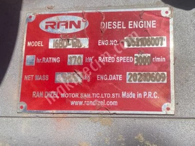 2021 Model -Hiç Kullanılmamış-Sempa 160Kw Elektrikli + 170 Kw Dizel Yangın Seti
