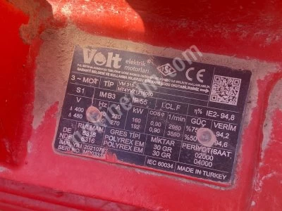 2021 Model -Hiç Kullanılmamış-Sempa 160Kw Elektrikli + 170 Kw Dizel Yangın Seti
