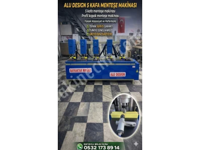 Alüminyum Profil Kapak Menteşe 5 Kafa