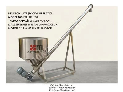 Yarı Otomatik Çuval Dolum Makinesi - Fth Paslanmaz & Makina