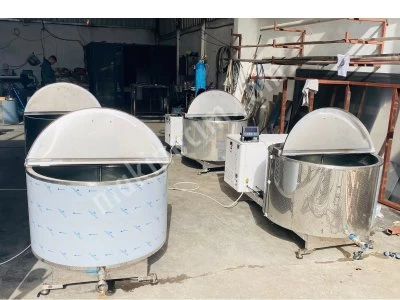 Süt Soğutma Tankı, 350 Lt Kapasiteli Kendinden Kantarlı Otomatik Soğutma