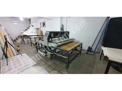 150X100 Tem Taş Baskı ve Tekstil Baskı Presi Tam Otomatik