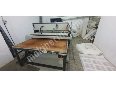 150X100 Tem Taş Baskı ve Tekstil Baskı Presi Tam Otomatik