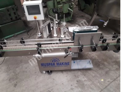 Cam Şişe Etiketleme Makinesi