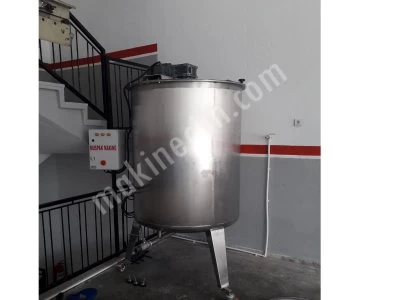 Paslanmaz Çelik Sıvı Gübre Karıştırma Kazanı