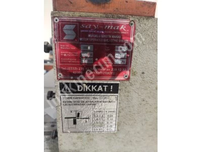 Toplu Olarak Satılıktır, Eksantriklerin Giyotinin ve Komresörler