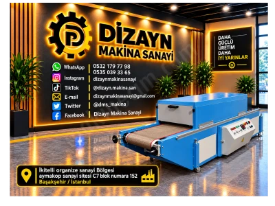 Baskı Sonrası İşlem İçin Tünel Fırınlar
