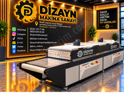 Endüstriyel Tünel Kurutma Fırını