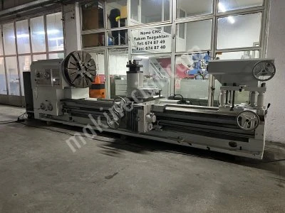 3 Metre 1600 Çap Ağır Tip Torna | 2011 Model | Yükseltilmiş Özel Seri! | Emsalsiz Temizlikte