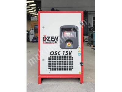 2.El Frekans İnvertörlü Vidalı Hava Kompresörü Özen Osc 15 V