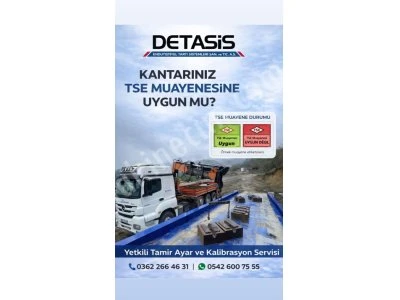 Giresun'da Kantar Kalibrasyon, Tamir ve Bakım Hizmetleri