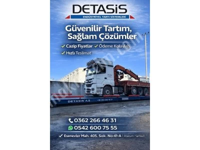 14 Metre Tır Kantarı - Liman Kullanımı