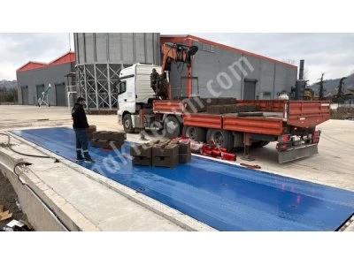 14M 80 Ton Çukurlu Tır Tartımı