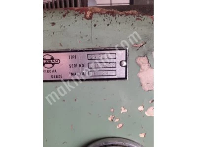 Satılık 1,5 Metre Tezsan Tos Torna