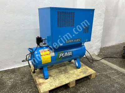 Puma Kompresör 100 Litre Sessiz Monofaze Çok Temiz