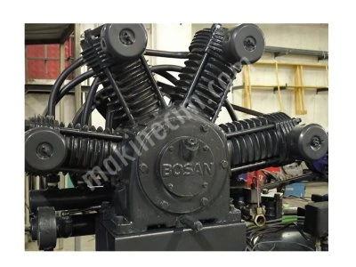 Kompresör Bosan 4 Pistonlu 500 Lt Depolu 11 Kw