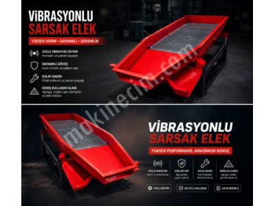 Vibrasyonlu Sarsak Elek