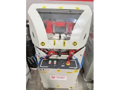 Alüminyum 600 Mm Testereli Alüminyum Alttan Çıkma Kesim Yeni Anadolu Makinadan