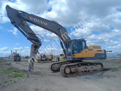 Volvo Ec350Dl , Paletli Hidrolik Ekskavatör 2015 Model