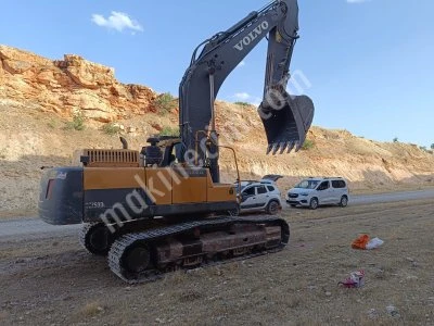 Volvo Ec350Dl , Paletli Hidrolik Ekskavatör 2015 Model