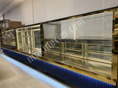 Tatlı,Kuru Pasta,Simit Poğaça Teşhir Dolabları