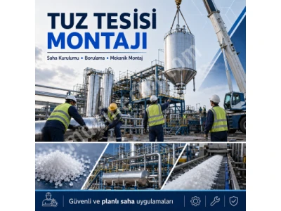 Endüstriyel Tuz Rafineri Tesisi