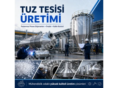 Endüstriyel Tuz Rafineri Tesisi