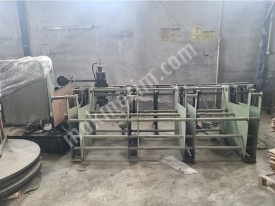 Satılık Komple Dövme Hattı – 200 Ton Rovetta Pres + Lpg Fırını + Kumlama + Testere Grubu