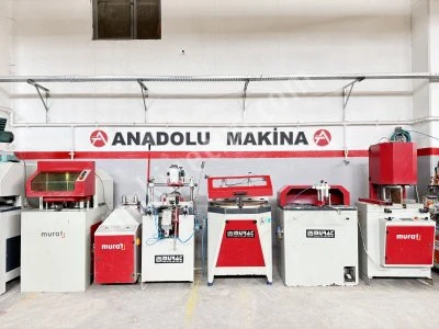 Murat Marka Pvc Makinaları Tam Set 6 Adet Bakımlı