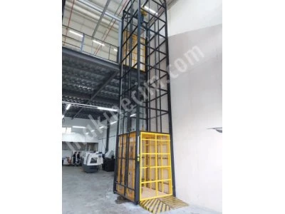 Halatlı Yük Asansörü | Fabrika Ve Depolar İçin Güvenli Taşıma Sistemi