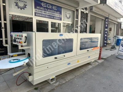 Ayzaband 4 Ka Başson Kesmeli Kanal Açmalı Solventli Pvc Kenar Bantlama Makinası