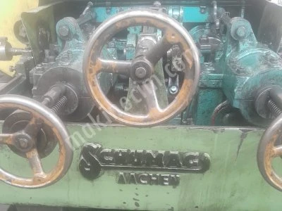 Schumag Mil Çekme Makinesi & Kumlama & Eleme Dahil