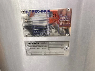 Satılık 2012 Model Pro- Inox Fc2000 Süt Soğutma Tankı