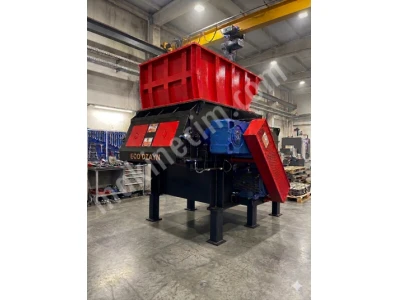Tek Şaft Shredder Kırma Parçalama Makinesi