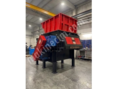 Tek Şaft Shredder Kırma Parçalama Makinesi