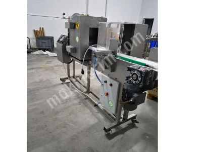 Endüstriyel Metal Dedektörü Akdağ Otomatik Ayırma Pistonlu (220V - 25X15 Cm)