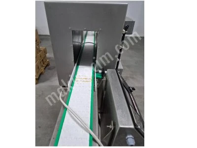 Endüstriyel Metal Dedektörü Akdağ Otomatik Ayırma Pistonlu (220V - 25X15 Cm)
