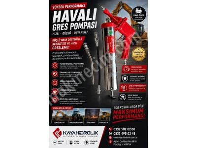 Havalı Gres Pompası Daulos