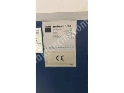 Trumpf Trupunch 3000 Punch Tezgahı