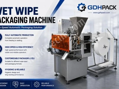 Industrial Wet Wipe Machine