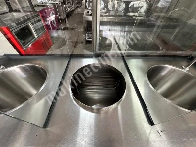 2'Li Yayık (Köpüklü) Ayran Makinesi ( Ekstra Soğutma Hazneli )