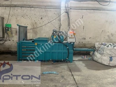 Yatay Atık Balya Sıkıştırma Presi Yatay Balya Pres Makinesi 2.El Sıfır Ayarında