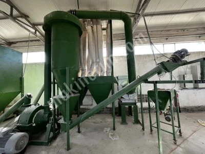 Çekiçli Kırıcılı Mikronize Makine Panosu Elektrik Tesisatı Dahil
