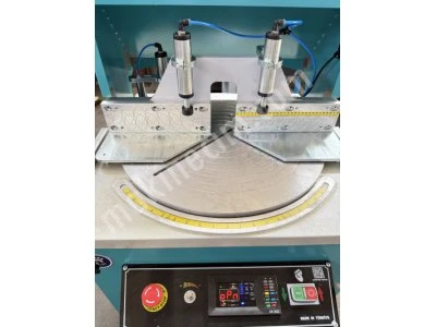 Pvc Otomatık Döner Tabla Kesim Makinası Yeni Anadolu Makinadan