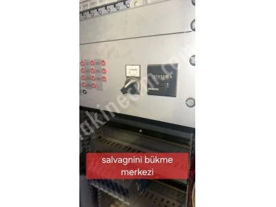 Satılık İkinci El Salvagnini Sac Yükleme,Kesim ve Büküm Hattı