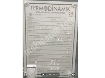 Satılık Ikinci El Termodinamik 150.000 Kcal Stokerli Kazan