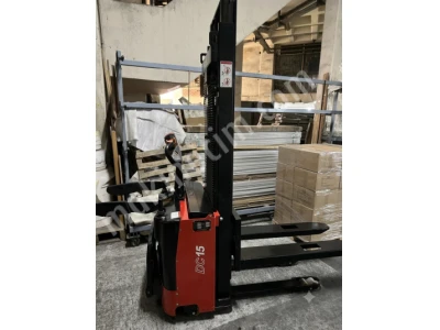 Helı Cdd15J Lityum Akülü İstif Makinesi Platformlu 1.5 Ton 3.2 M 40 Saat Az Kullanılmış