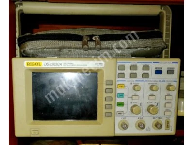 Rigol 200Mhz Çift Kanal Dijital Osiloskop Ds 5202 Ca